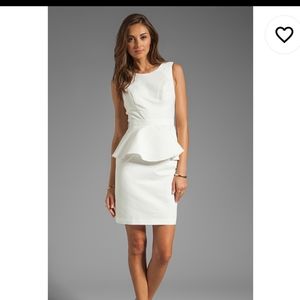 Shoshanna peplum dress